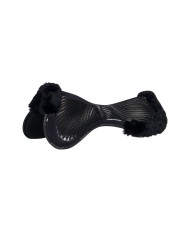 CLOSE CONTACT GEL & MEMORY FOAM 1/2 PAD W/SHEEPSKIN