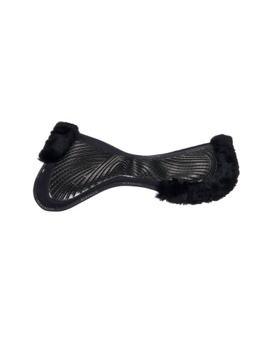 CLOSE CONTACT GEL & MEMORY FOAM 1/2 PAD W/SHEEPSKIN