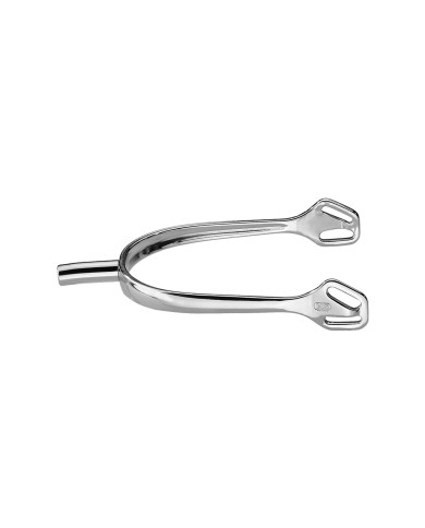 ULTRA fit spurs with Balkenhol fastening - Stainless steel, 25 mm flat ULTRA fit spurs with Balkenhol fastening - Stainless steel, 25 mm flat