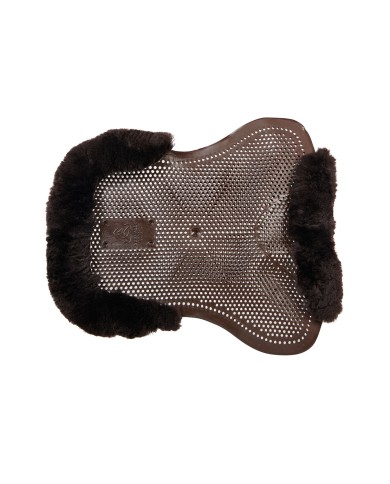 ACTIVE PONY GEL PAD CUT OUT 1/2 SHEEPSKIN EDGE JUST GEL