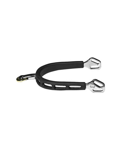 ULTRA FIT EXTRA GRIP SPURS WITH BALKENHOL FASTENING - STAINLESS STEEL, 35 MM ROLLER HORIZ ULTRA FIT EXTRA GRIP SPURS WITH BALKENHOL FASTENING - STAINLESS STEEL, 35 MM ROLLER HORIZ