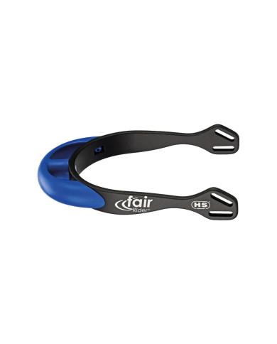 SPURS FAIRRIDER ALUMINIUN ROUNDED NECK BLUE 20MM SPURS FAIRRIDER ALUMINIUN ROUNDED NECK BLUE 20MM