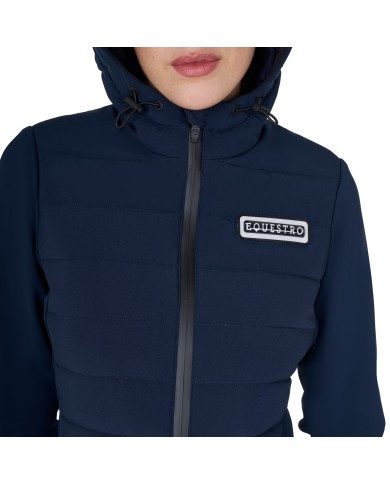 WOMEN S JERSEY+SCUBA TECHNICAL DOWN JACKET