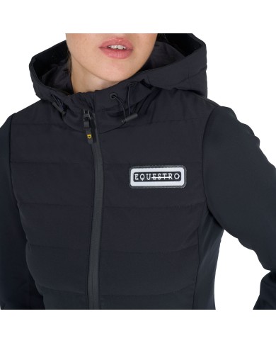 WOMEN S JERSEY+SCUBA TECHNICAL DOWN JACKET