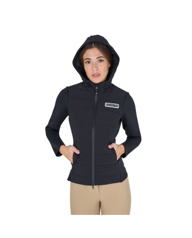 WOMEN S JERSEY+SCUBA TECHNICAL DOWN JACKET