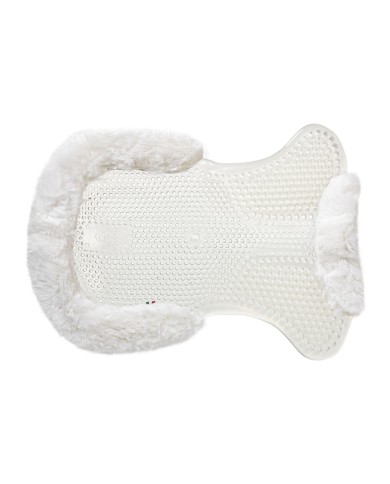GEL PAD & FRONT RISER SHEEPSKIN CUT OUT JUST GEL