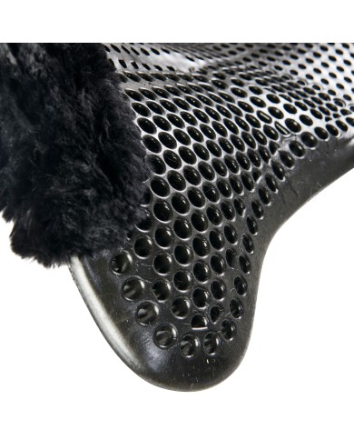 GEL PAD & FRONT RISER SHEEPSKIN CUT OUT JUST GEL