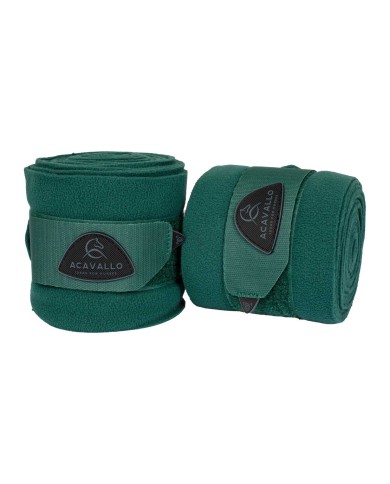 ACAVALLO FLEEECE BANDAGES - SET OF 2 PCS