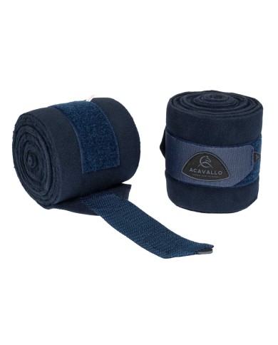 ACAVALLO FLEEECE BANDAGES - SET OF 2 PCS