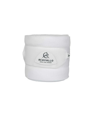ACAVALLO FLEEECE BANDAGES - SET OF 2 PCS