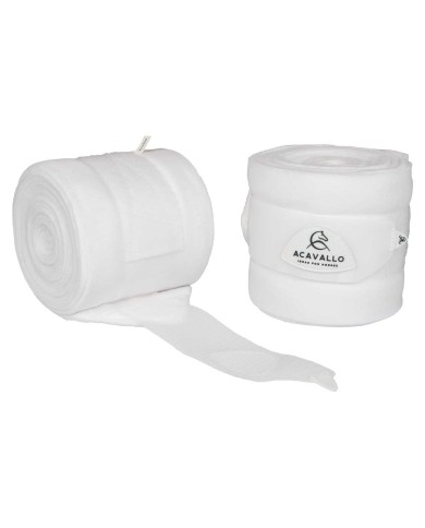 ACAVALLO FLEEECE BANDAGES - SET OF 2 PCS