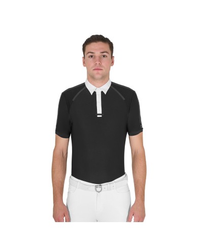 MEN S COMPETITION POLO SHIRT SS BUTTONS