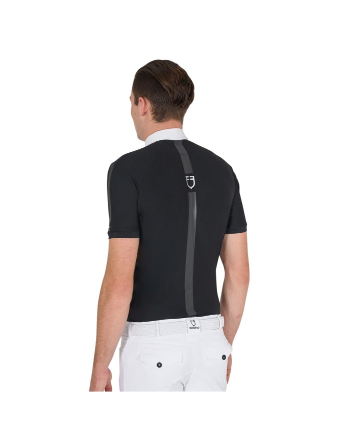MEN S COMPETITION POLO SHIRT SS BUTTONS