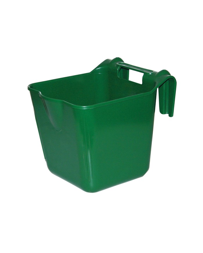 MANGIATOIA PLASTICA CON GANCI E MANIGLIA