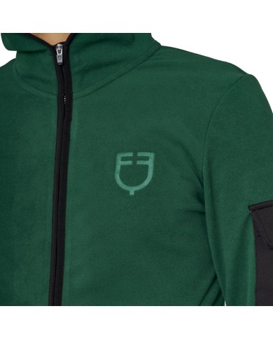 MEN S FLEECE PATCH POCKET HOODIE