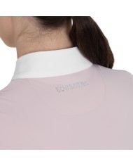 WOMEN S STONES TAPE COMPETITION POLO SHIRT SS ZIP