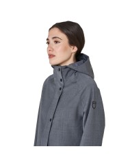 WOMEN S WOOL RAINCOAT