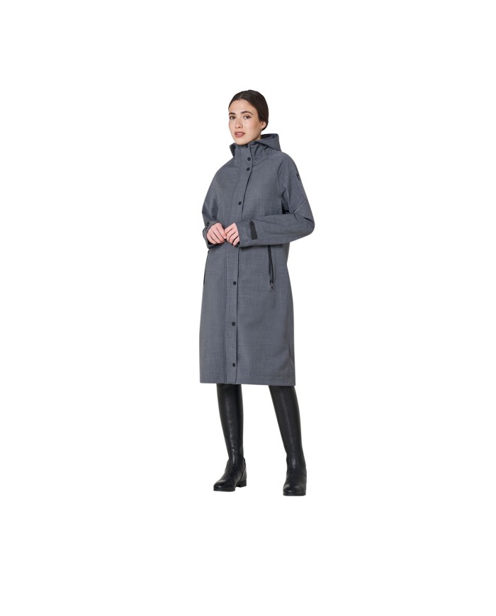 WOMEN S WOOL RAINCOAT