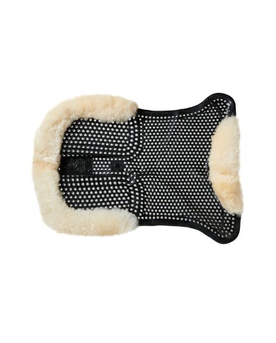 GEL PAD & BACK RISER SHEEPSKIN CUT OUT JUST GEL