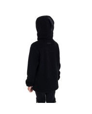 KIDS PATCH POCKET TEDDY FULL ZIP JACKET W/HOOD