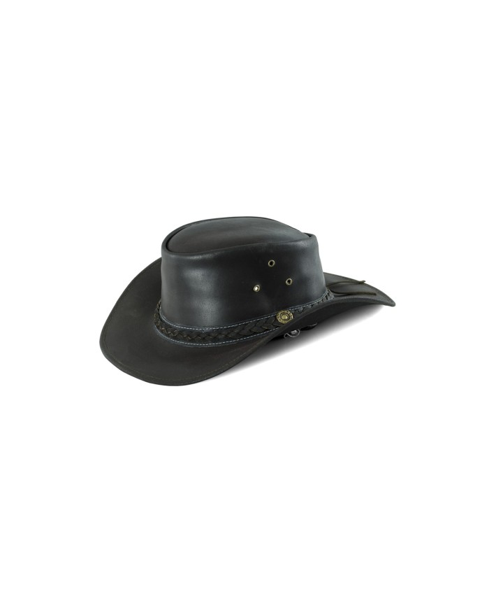 CAPPELLO IN PELLE MODELLO BRAID