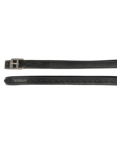 CALFSKIN STIRRUP LEATHERS NYLON REINFORCED