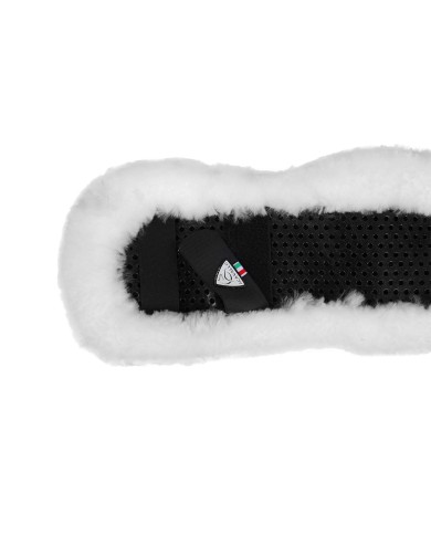 SHAPED GEL SHORT GIRTH SAVER SHEEPSKIN