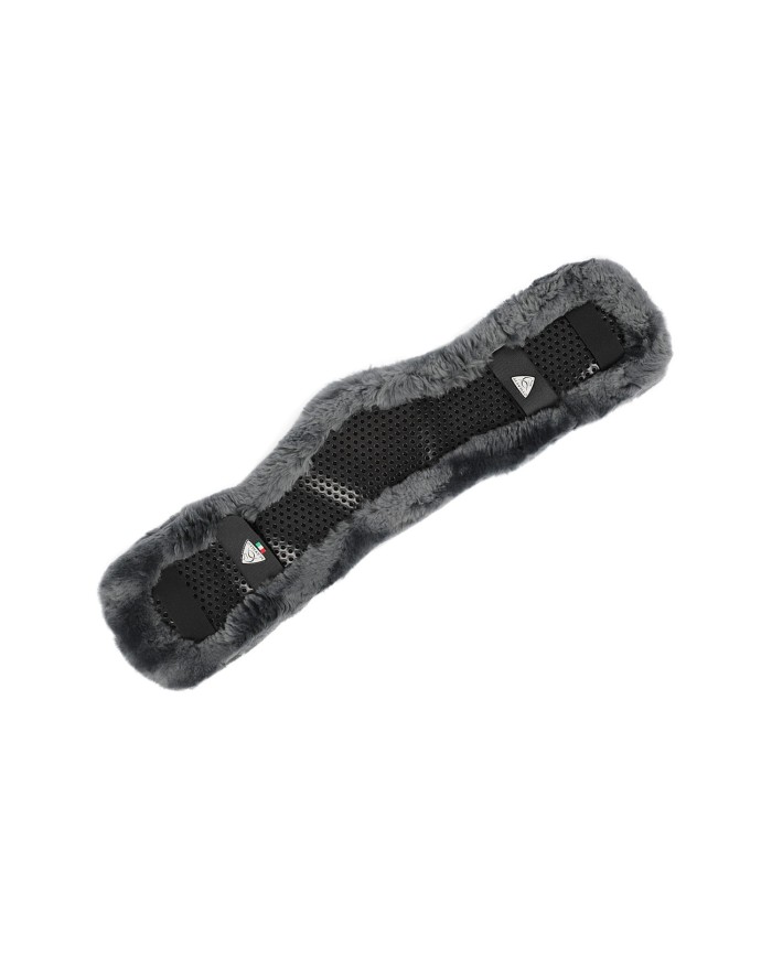 SHAPED GEL SHORT GIRTH SAVER SHEEPSKIN