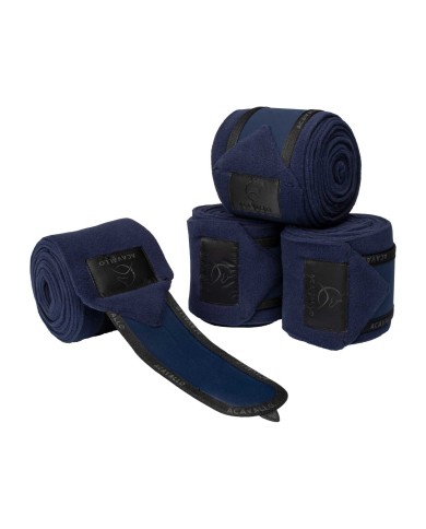 ACAVALLO FLEECE BANDAGES (4 PCS)