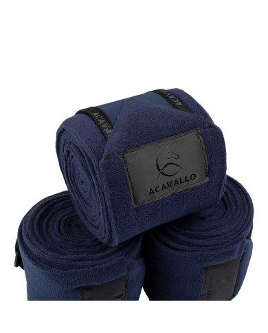 ACAVALLO FLEECE BANDAGES (4 PCS)