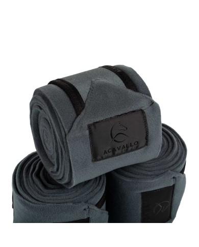 ACAVALLO FLEECE BANDAGES (4 PCS)