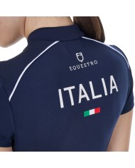 WOMEN S TECHNICAL TRAINING POLO SS ZIP EQUESTROxFISE