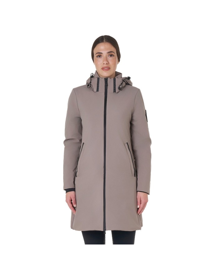 WOMEN S BASIC LONG PUFFER JACKET