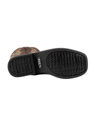 STIVALI WESTERN BIMBO MODELLO SQUARE BROWN\CHOCO
