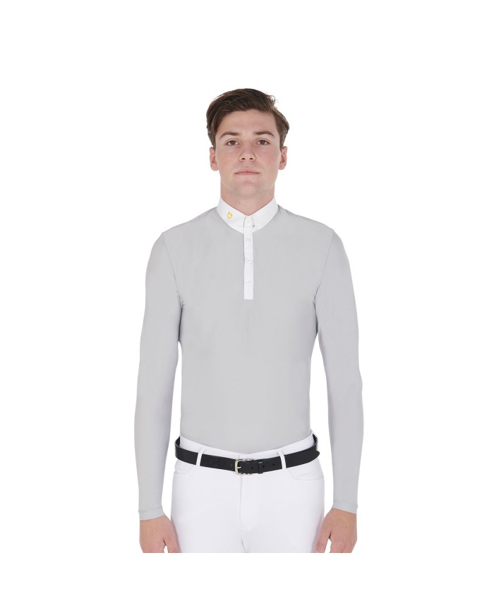 POLO UOMO EQUESTRO MANICA LUNGA MODELLO WARM+