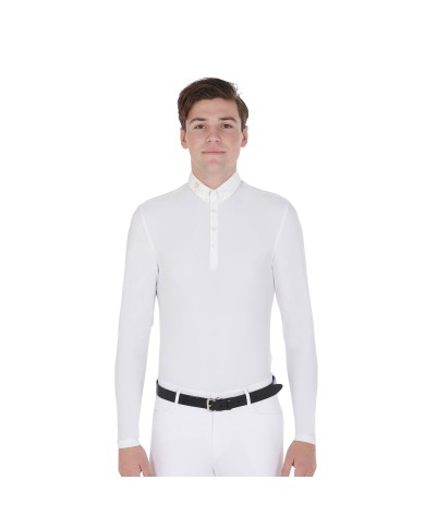 POLO UOMO EQUESTRO MANICA LUNGA MODELLO WARM+