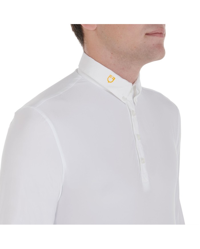 POLO UOMO EQUESTRO MANICA LUNGA MODELLO WARM+