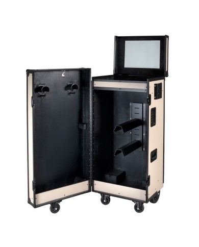 BLACK HARDWARE SADDLE CABINET