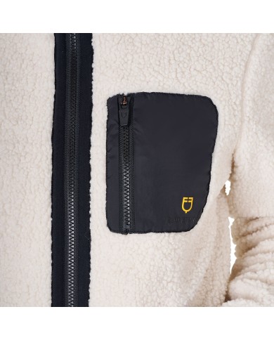 WOMAN TEDDY FULL ZIP JACKET WITH HOOD
