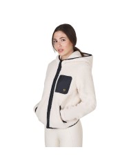 WOMAN TEDDY FULL ZIP JACKET WITH HOOD