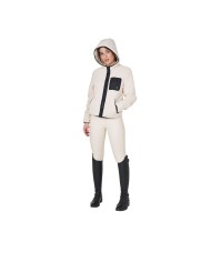 WOMAN TEDDY FULL ZIP JACKET WITH HOOD