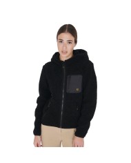 WOMAN TEDDY FULL ZIP JACKET WITH HOOD