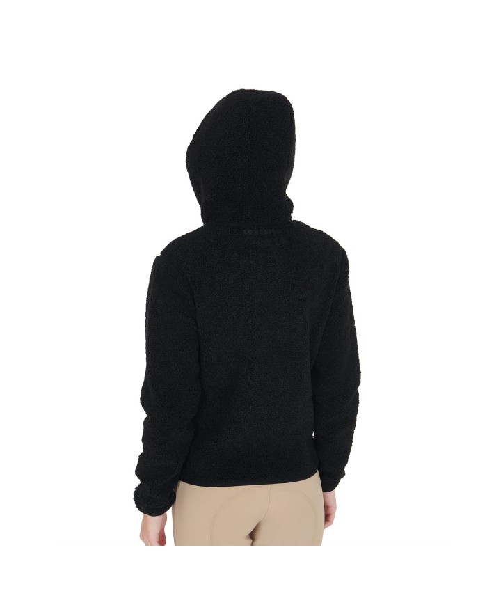WOMAN TEDDY FULL ZIP JACKET WITH HOOD