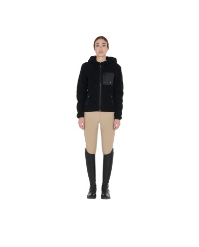 WOMAN TEDDY FULL ZIP JACKET WITH HOOD