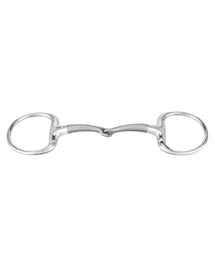 SATINOX EGGBUTT BIT 14 MM SINGLE JOINTED STAINLESS STEEL