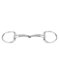 SATINOX EGGBUTT BIT 14 MM SINGLE JOINTED STAINLESS STEEL
