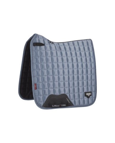 LOIRE CLASSIC SATIN DRESSAGE SQUARE ICE BLUE LARGE