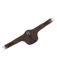LEATHER HORSE HEAD STUDGUARD GIRTH
