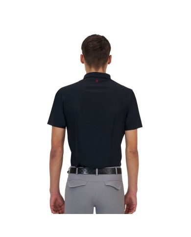 MEN S TRAINING RIDERTECHNOLOGY POLO SHIRT SS WITH ZIP