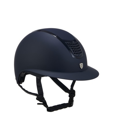 CASCO EQUESTRO MODELLO ECLIPSE PLAIN MAT WIDE VISOR (3 PADDING) new om.